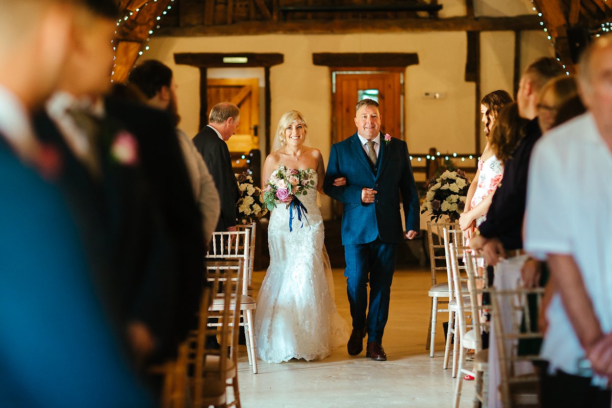 Summer Wedding Photography in Notley Tythe Barn