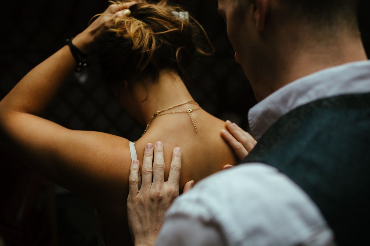 Intimate wedding day moments photography