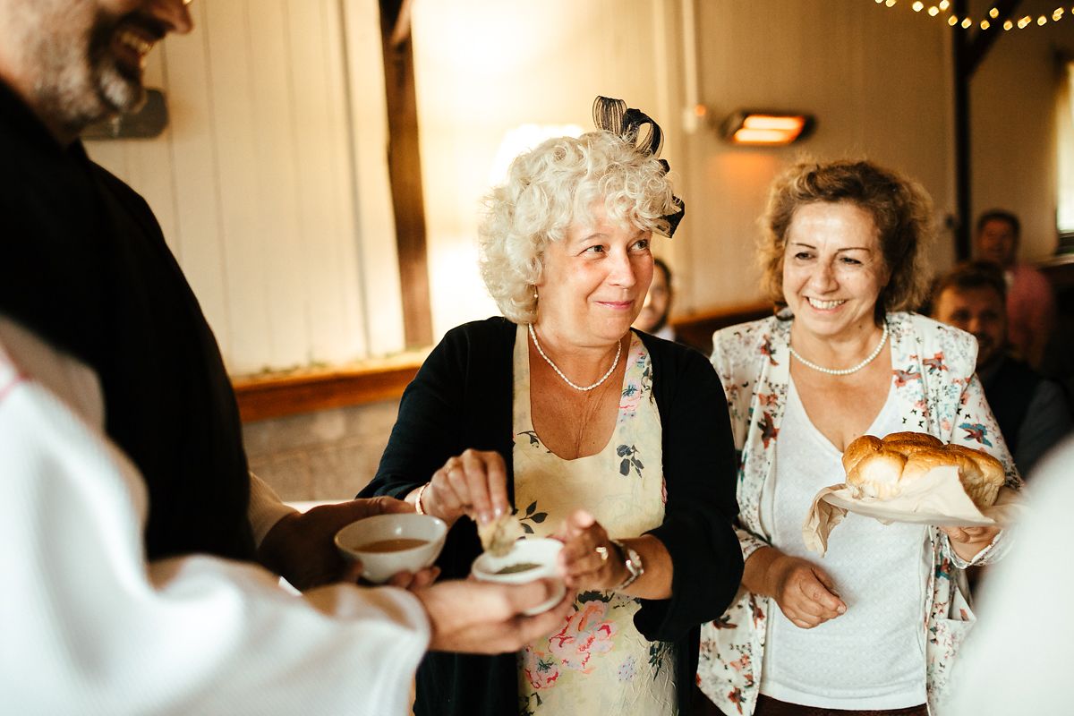 Ceremony Barnutopia glamping wedding photos