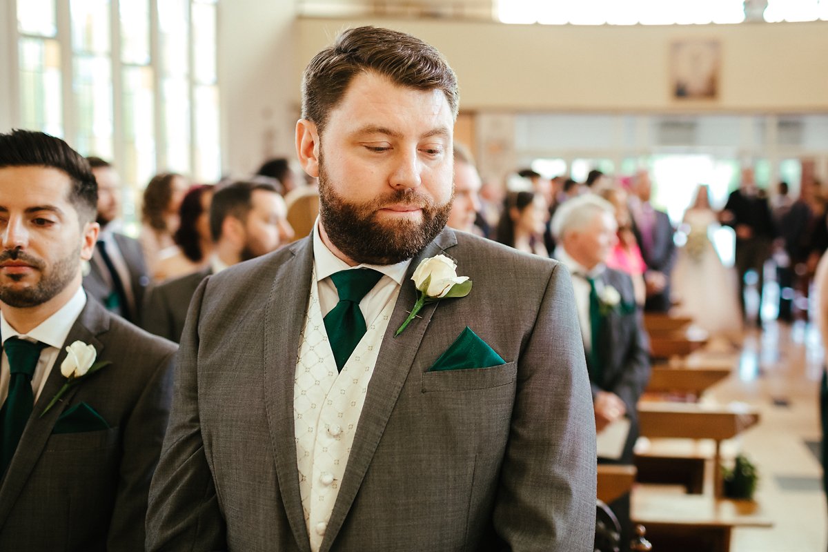 Catholic Church wedding ceremony