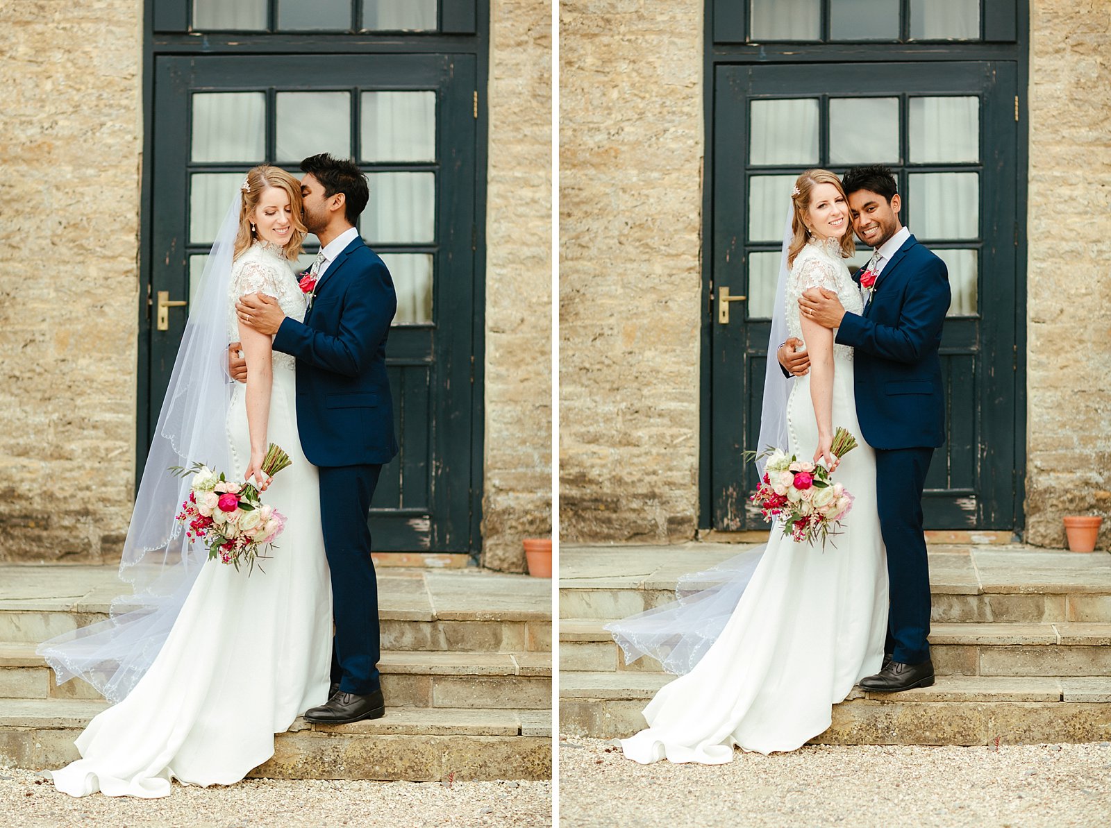 Couples portraits in front of the Pump House