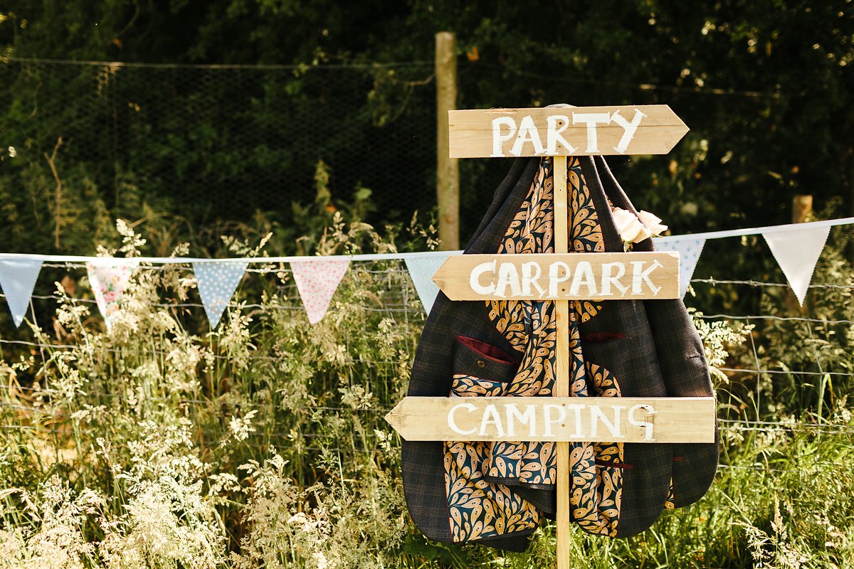 Rustic marquee wedding decorations