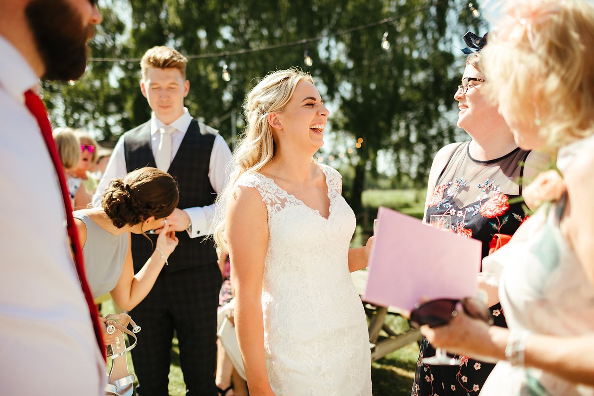 How to take pictures on a hot wedding day