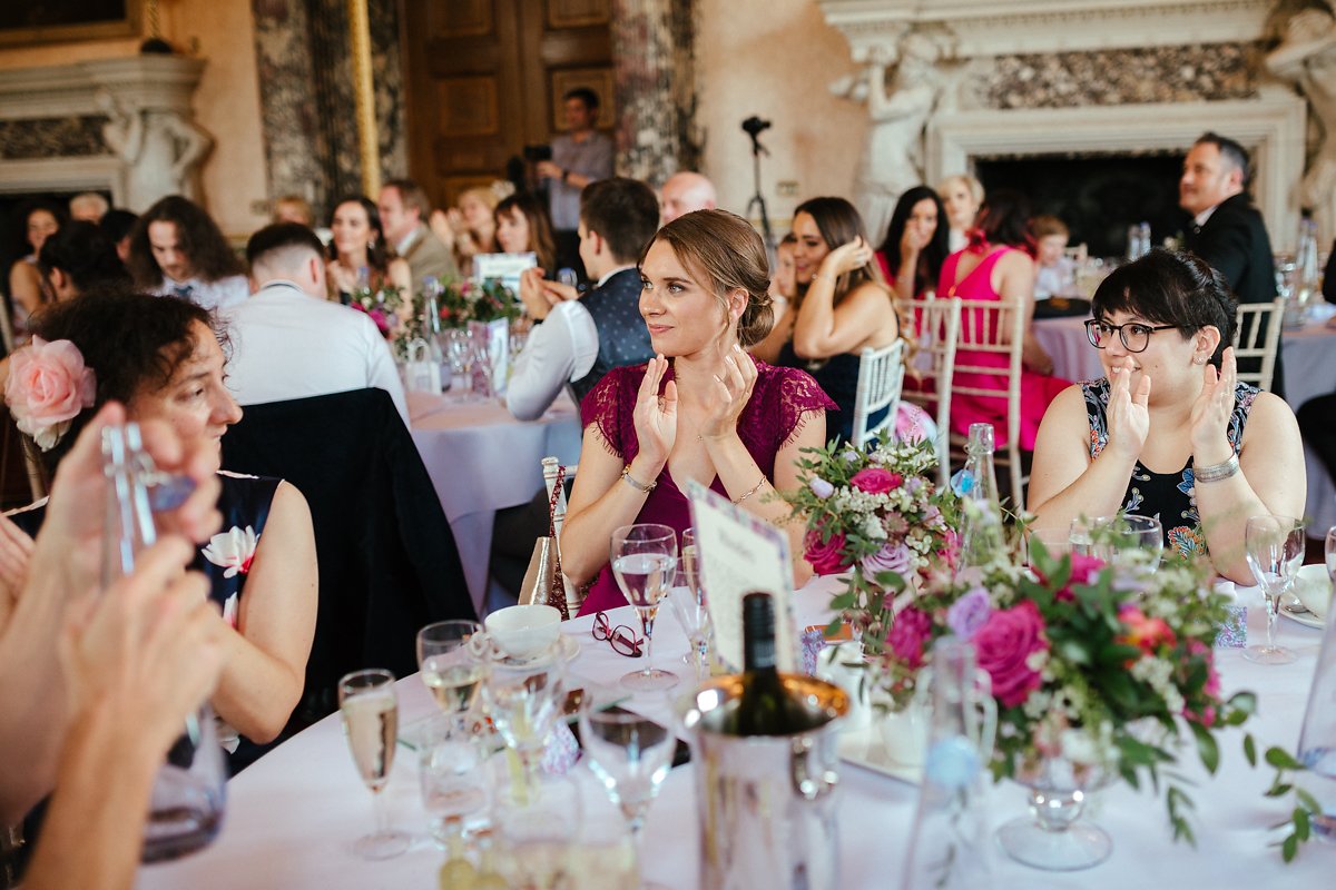 Grand venue for a wedding breakfast photo