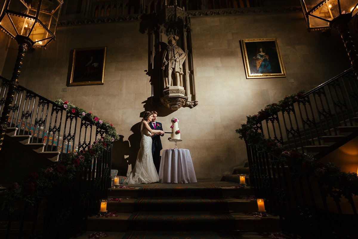 Creative off camera flash for cake cutting