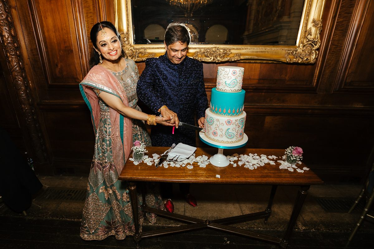 Cake cutting at Addington Palace