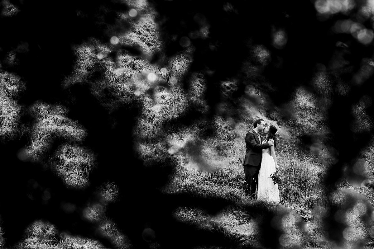 Intimate autumn wedding photography