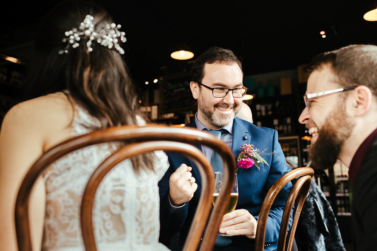 Wedding guests 