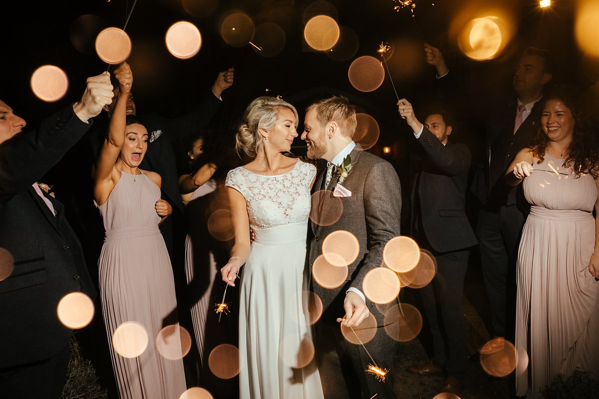 Why Long Sparklers are Good on a Wedding Day