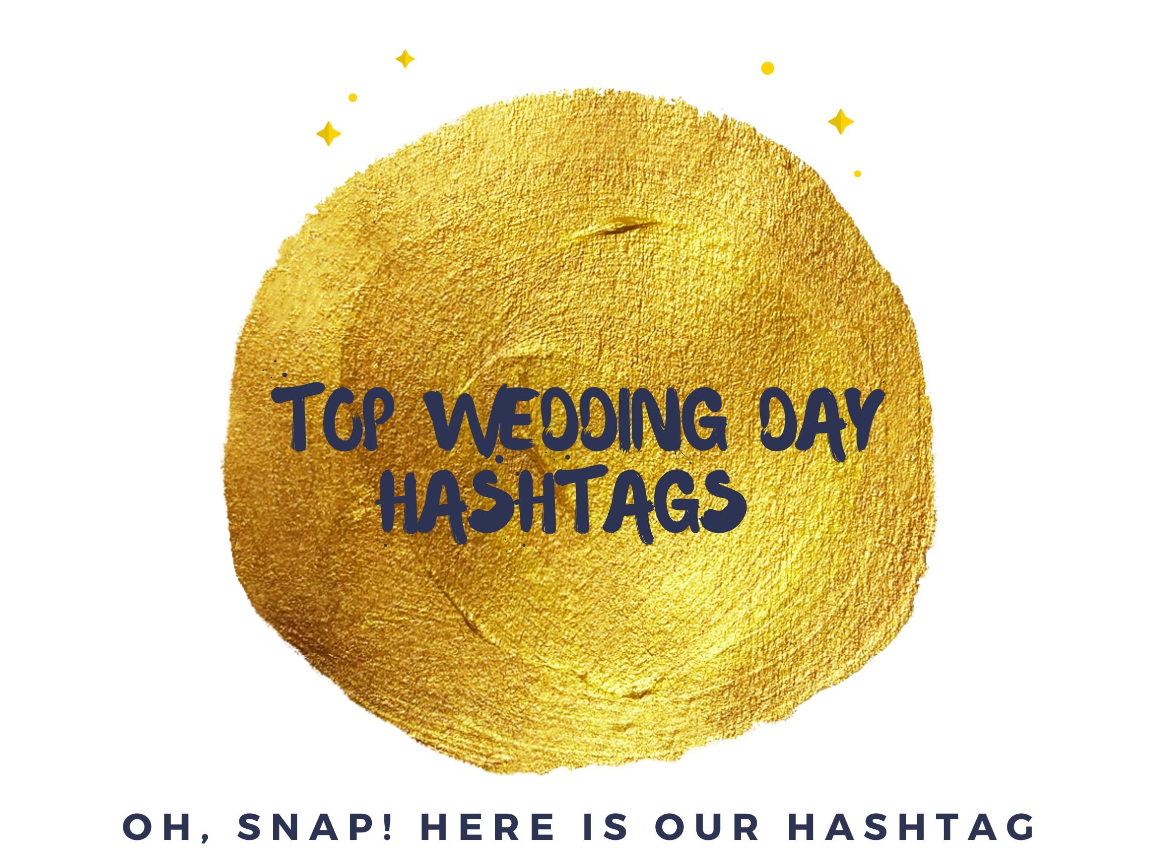 Winning Wedding day Instagram Hashtags