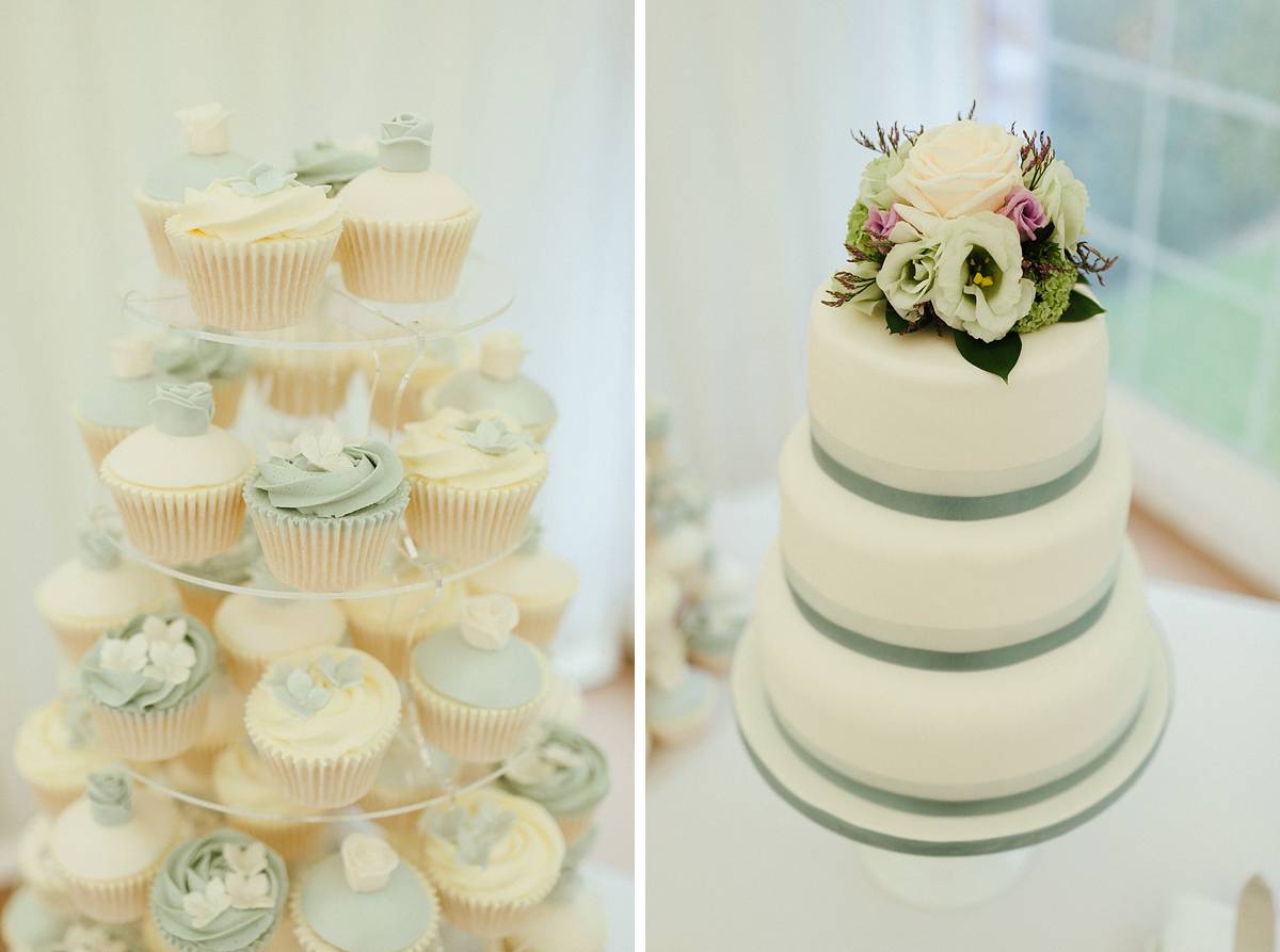 White wedding cupcakes