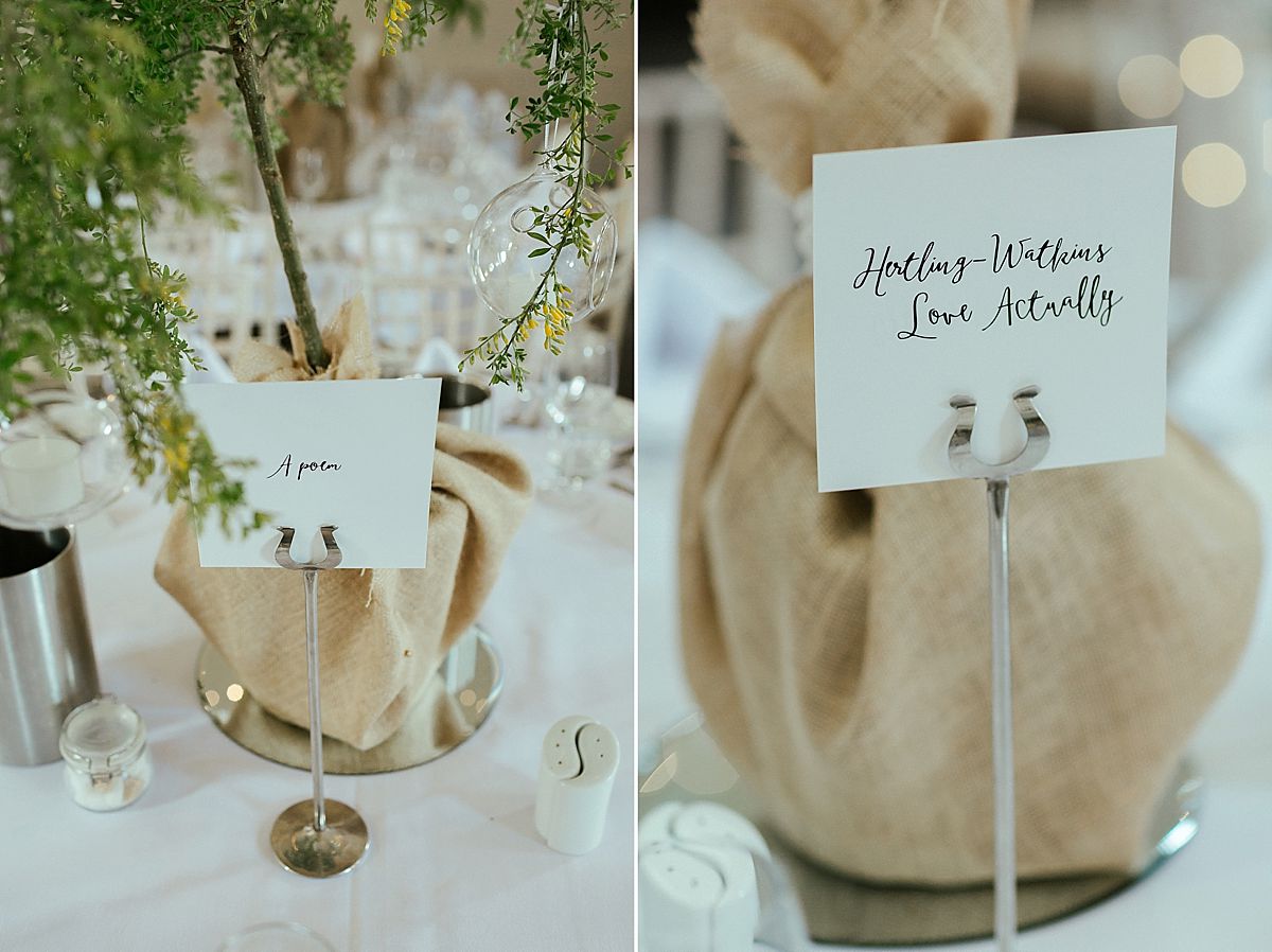 White and Green Kings Chapel wedding decorations