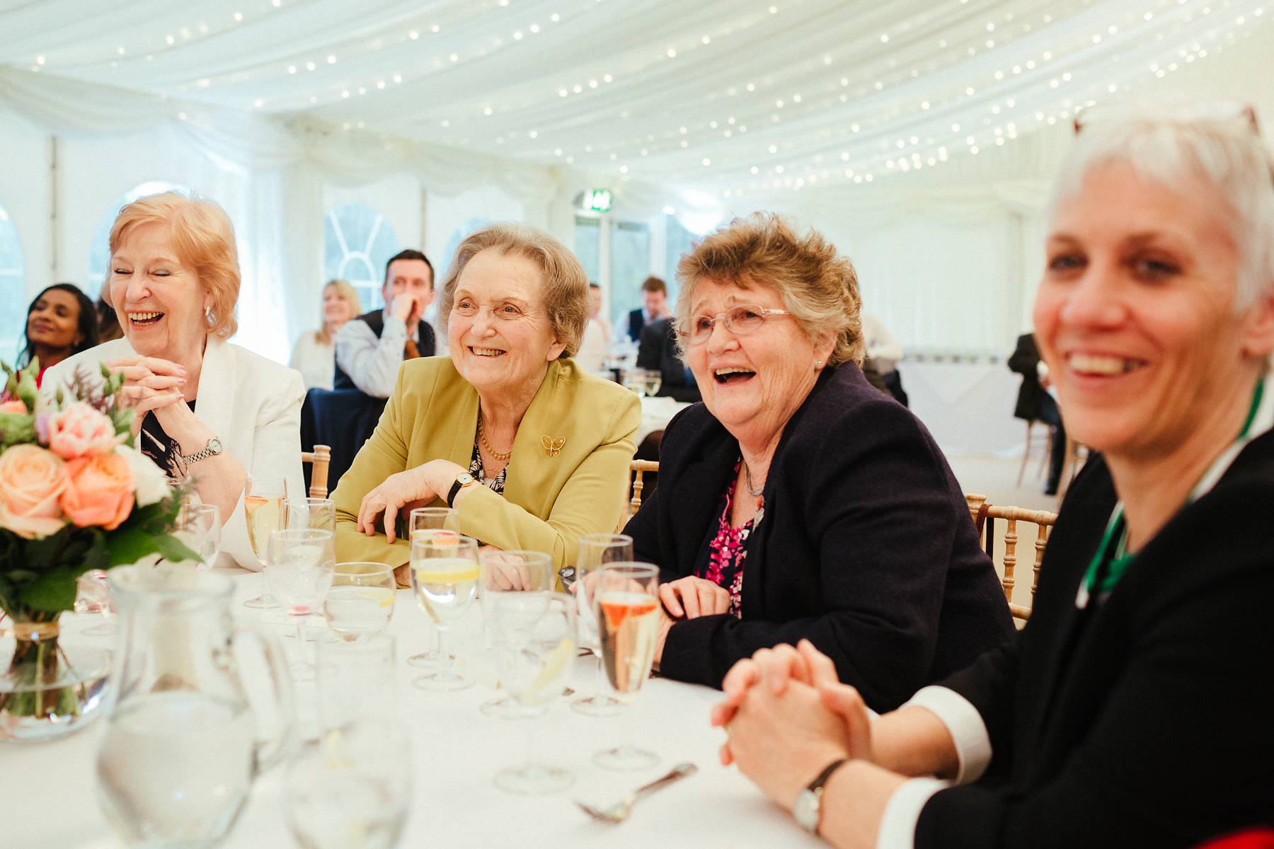 Wedding speeches at Missenden Abbey