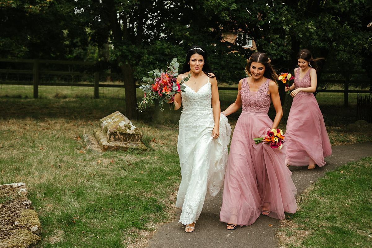 Wedding at St Peter and St Paul Bilsington