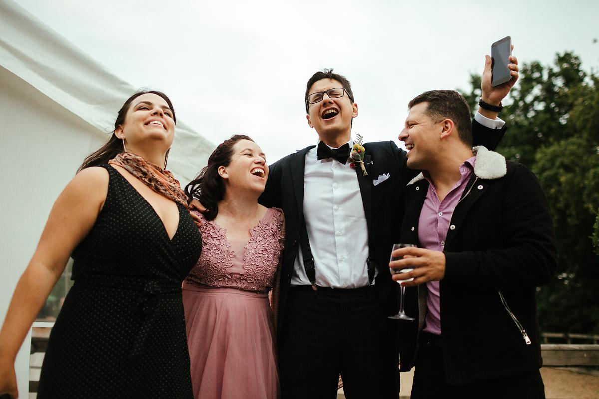 Brazilian vibe in a flower filled wedding day at Odo's Barn in Kent