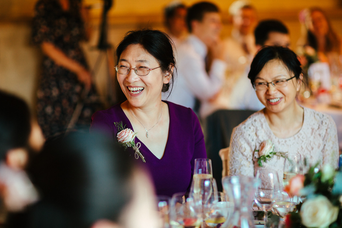 Wedding seating at Waddesdon wedding venue