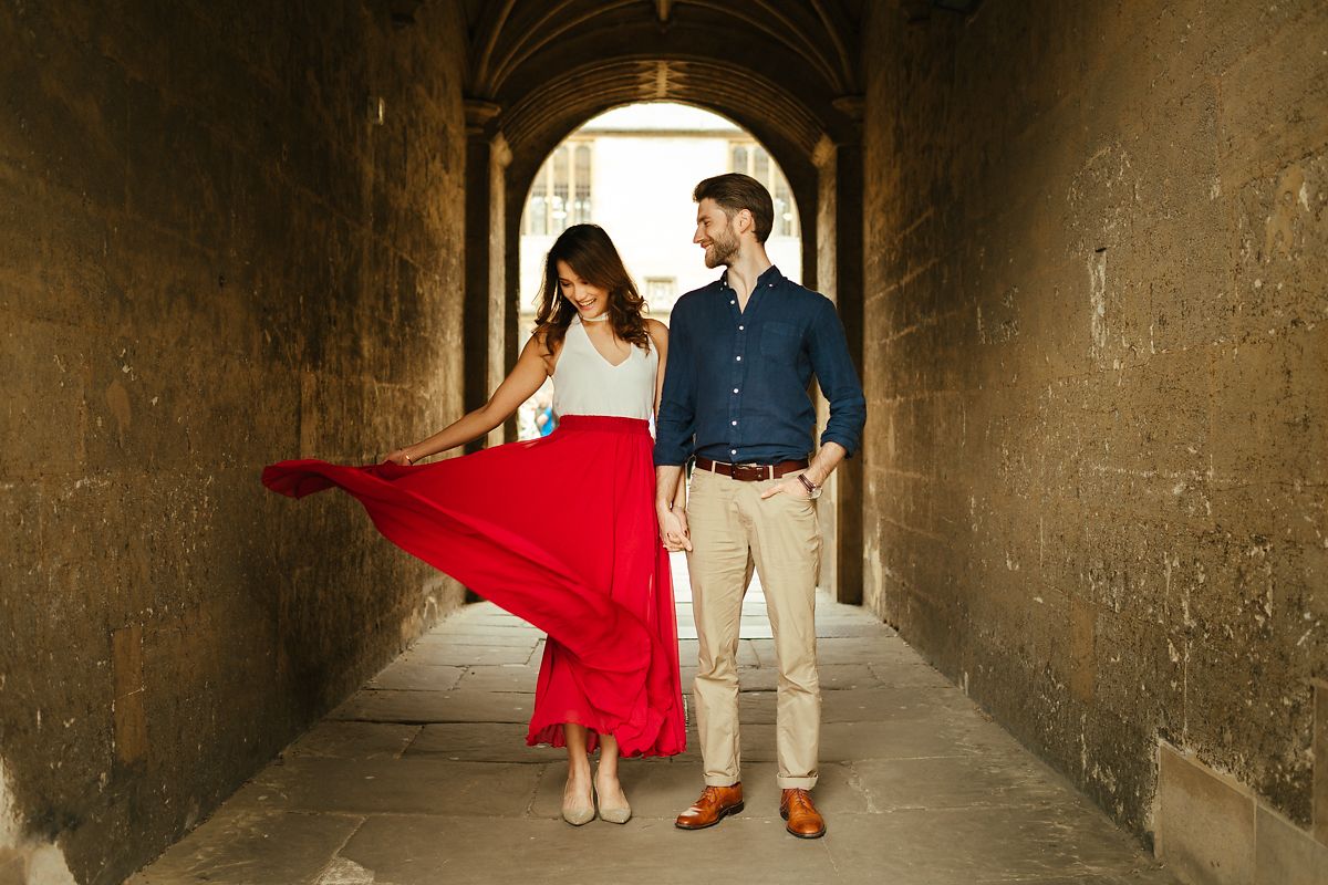 Romantic Oxford Pre Wedding Photography