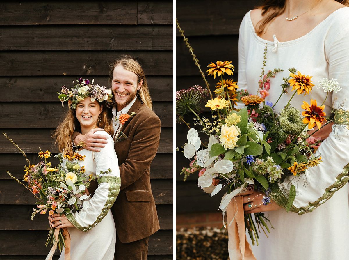 Wildflower Buckinghamshire wedding photography