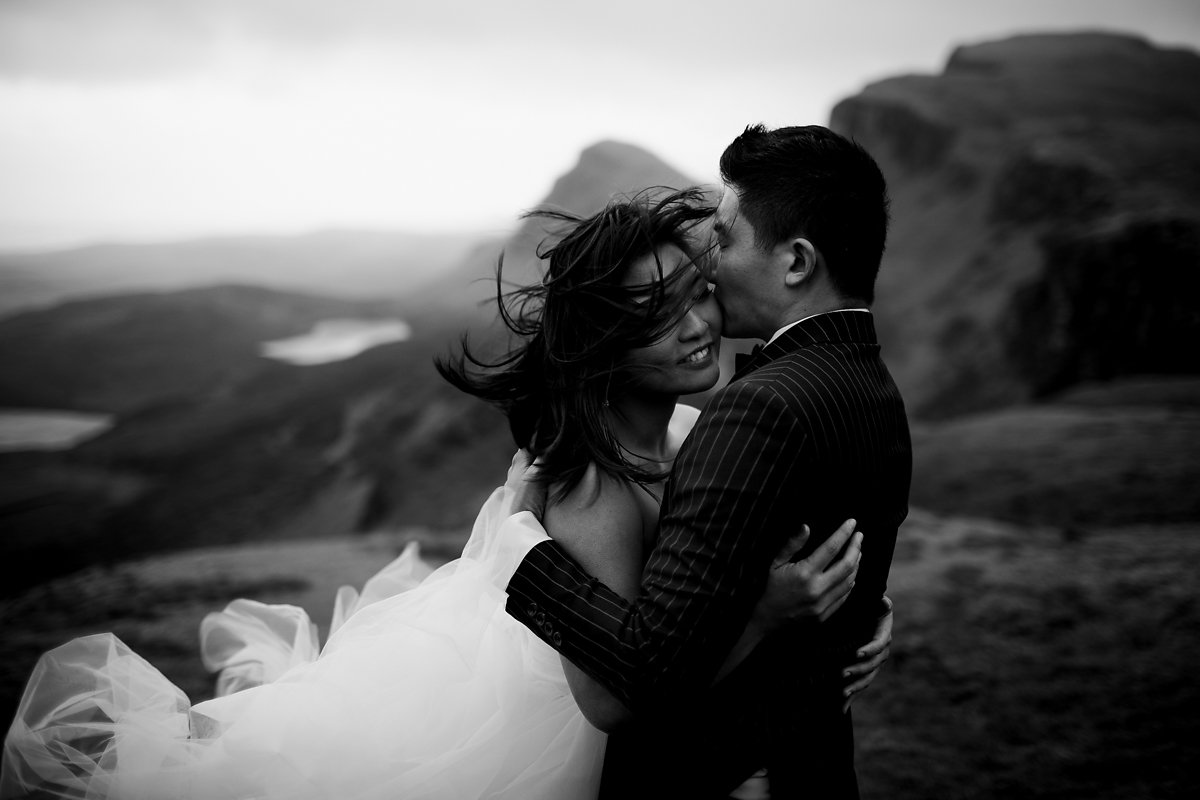 Couples Isle of Skye wedding photography