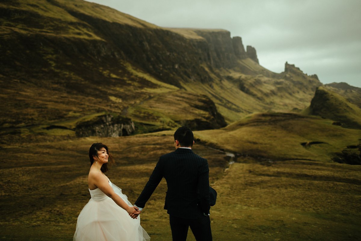 Elopement photography in Scotland