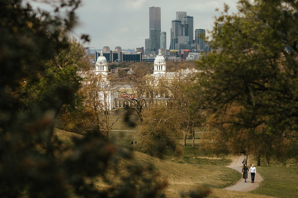 Greenwich Park pre-wedding photography