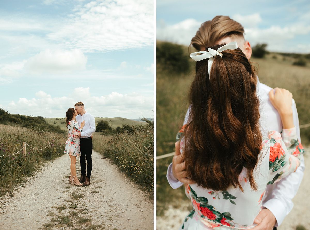 Natural Countryside Couples Portraits