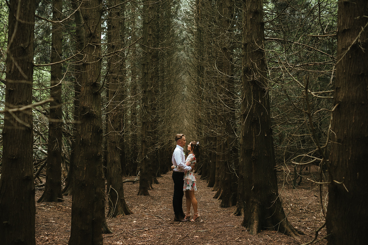 Intimate Scotland couples portrait photos