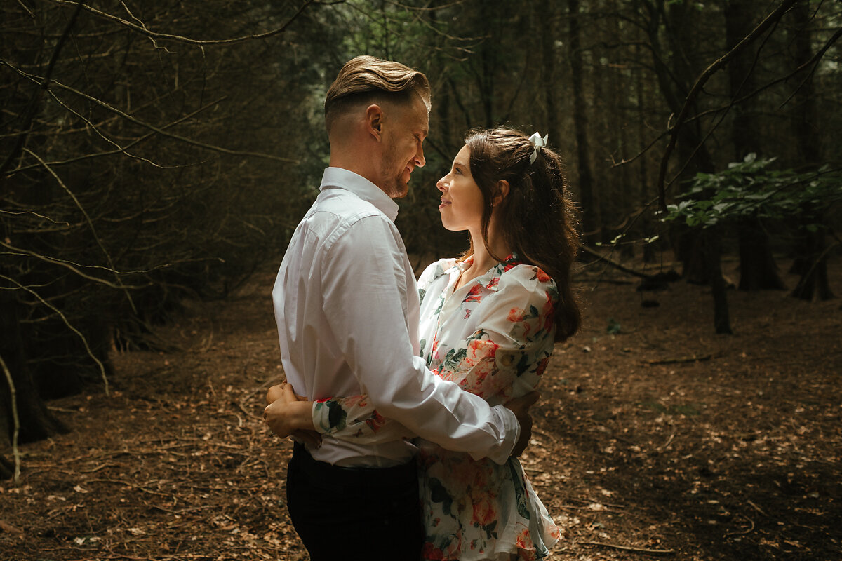 Natural Scottish Countryside Couples Portraits