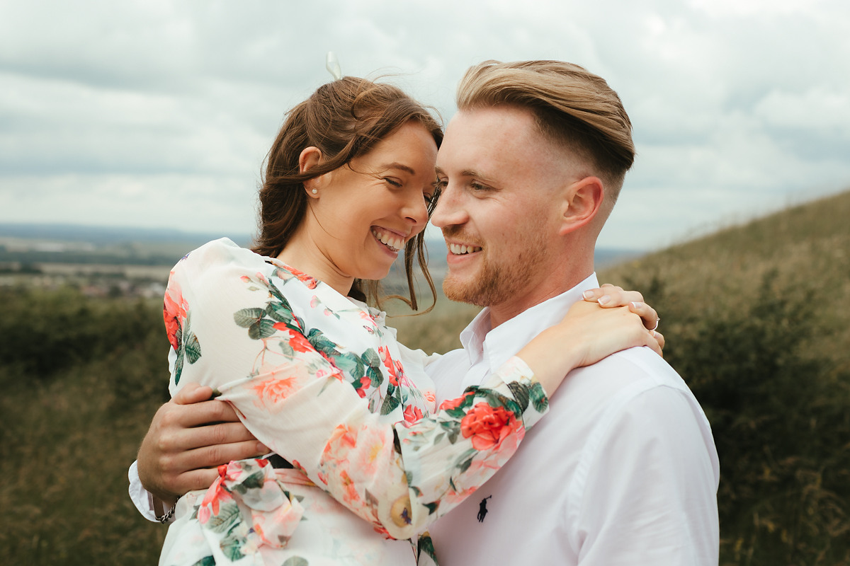 Fun and intimate Scotland pre-wedding photos