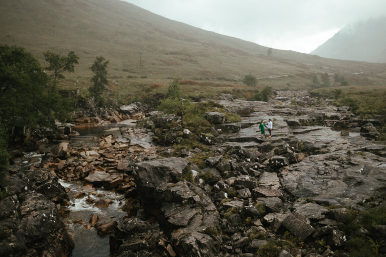 Couples photoshoot in Glencoe