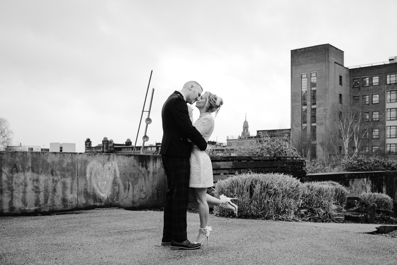 Glasgow Wedding Venues 23 Montrose Street with Kim and Derek